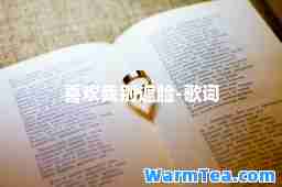 喜欢我别遮脸-歌词