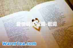 爱情码头歌词-歌词