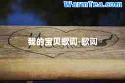 我的宝贝歌词-歌词