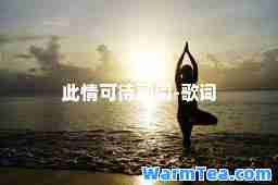 此情可待歌词-歌词
