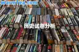 历史试卷分析