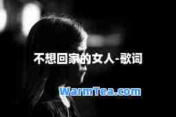 不想回家的女人-歌词