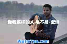 像我这样的人 毛不易-歌词