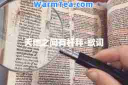天地之间有杆秤-歌词