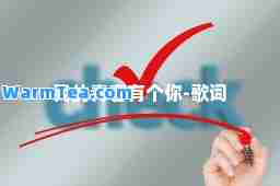 我的青春有个你-歌词