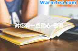 对你有一点动心-歌词