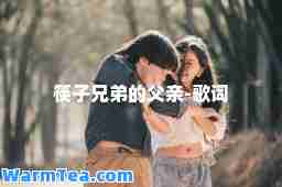 筷子兄弟的父亲-歌词