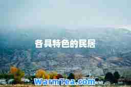 各具特色的民居