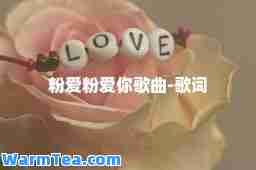 粉爱粉爱你歌曲-歌词