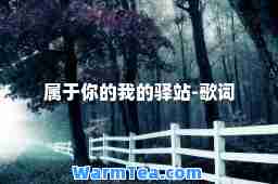 属于你的我的驿站-歌词