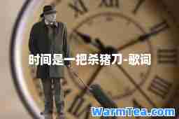 时间是一把杀猪刀-歌词