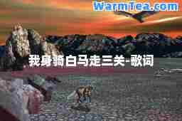 我身骑白马走三关-歌词