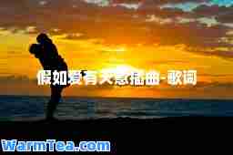 假如爱有天意插曲-歌词
