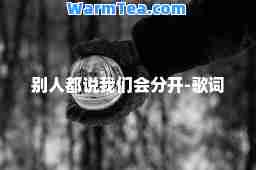 别人都说我们会分开-歌词