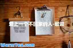 爱上一个不回家的人-歌词
