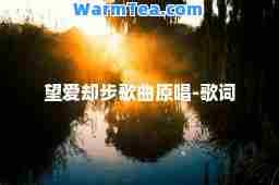 望爱却步歌曲原唱-歌词