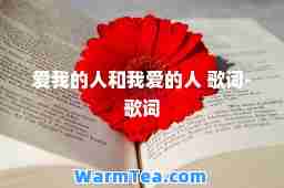 爱我的人和我爱的人 歌词-歌词