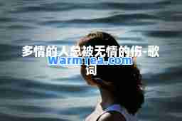 多情的人总被无情的伤-歌词