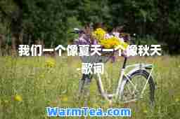 我们一个像夏天一个像秋天-歌词