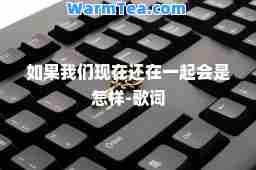 如果我们现在还在一起会是怎样-歌词