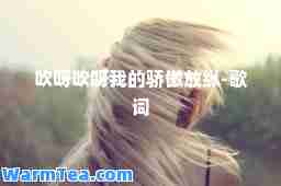 吹呀吹呀我的骄傲放纵-歌词