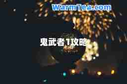 鬼武者1攻略