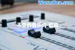 不变的音乐dj-歌词