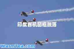 印度客机窗框脱落