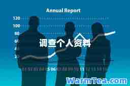 调查个人资料