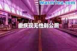 重庆现无性别公厕