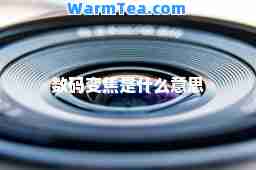 数码变焦是什么意思