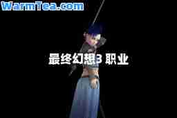 最终幻想3 职业