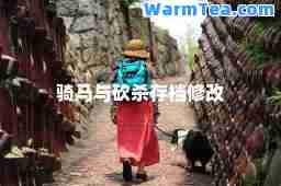 骑马与砍杀存档修改