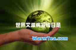 世界艾滋病宣传日是