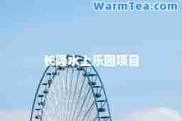 长隆水上乐园项目