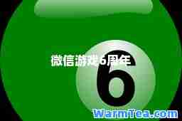 微信游戏6周年